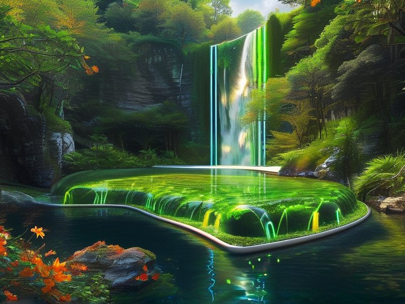 未来之光：解锁自然能量的智能生活新纪元